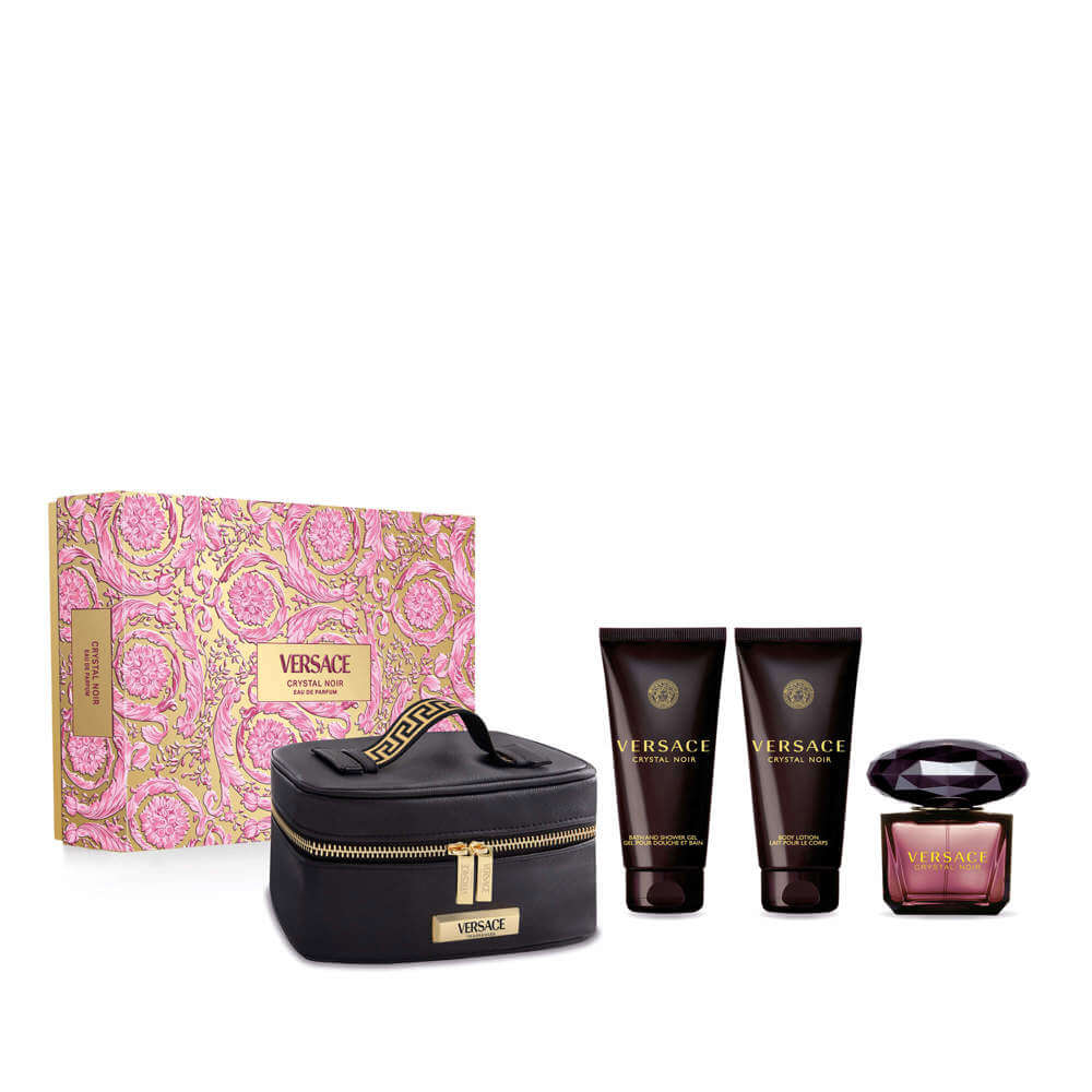 Versace Crystal Noir Eau De Parfum 90ml Gift Set